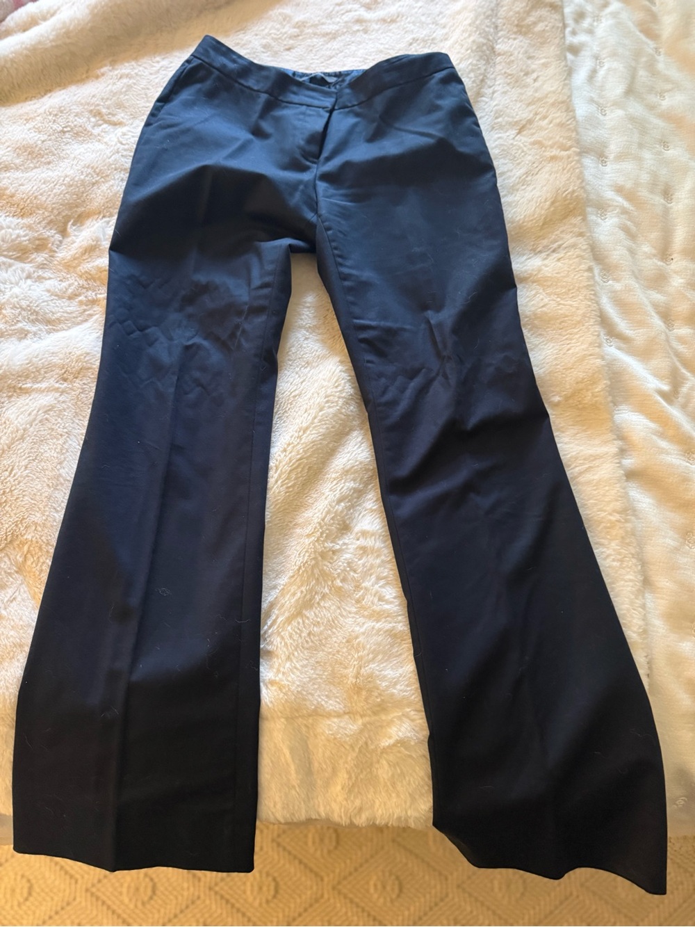 Tahari navy slacks